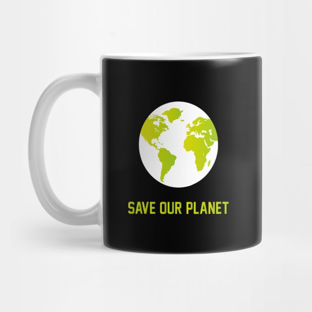 Save our planet by HB WOLF Arts